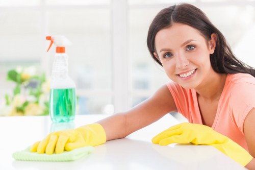 Professional upholstery cleaning service for a sofa in Shoreditch