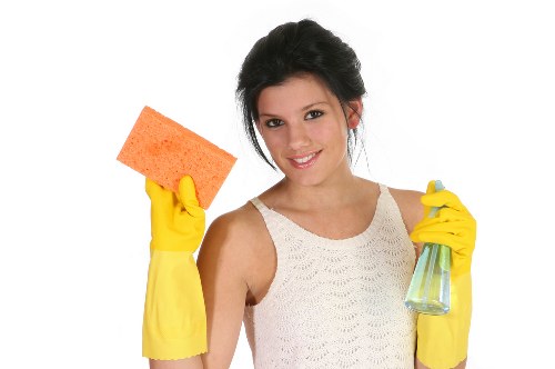 Professional oven cleaning service in a Shoreditch kitchen