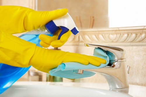 End of tenancy cleaning in a Shoreditch apartment with modern finishes