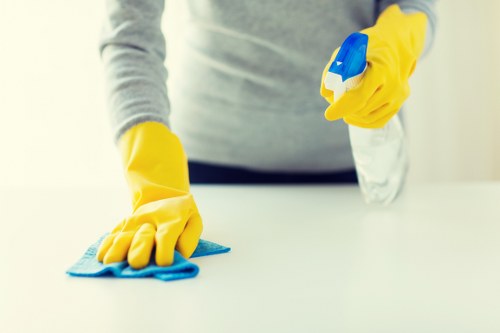 Quality improvement review for cleaning services